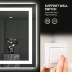 LOAAO 24"X30" LED Bathroom Mirror - Image 7