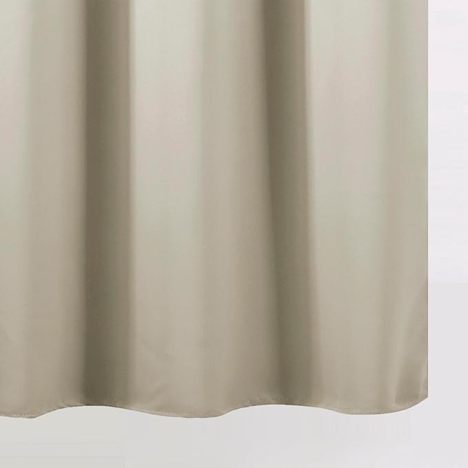 LEMOMO Blackout Curtains 66 x 95 inch/Light Beige Curtains Set of 2 - Image 9