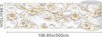 HOMETITUTE Wallpaper Border Peel and Stick Feather Texture Decorative Wall Trim - Image 3
