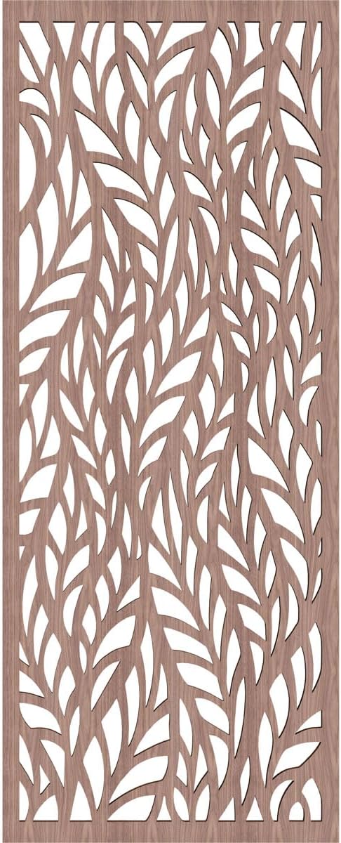9 3/8"W x 24 3/8"H x 1/4"T Ortonville Decorative Fretwork Wood Wall Panels - Image 4