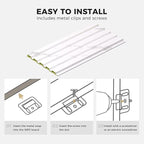 OUZUGIE WPC Acoustic Slat Wall Paneling, Living Room, TV Background, Study Room - Image 5