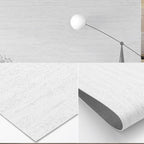 3D Wall Panels Peel and Stick – 23.82"x110" PVC Faux Travertine Texture by NAMAII