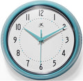 Infinity Instruments LTD. Retro 9 inch Silent Sweep Non-Ticking Mid Century by InfinityInstruments