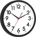 AKCISOT 12 Inch Wall Clock Silent Non-Ticking Modern Wall Clocks Battery by Akcisot