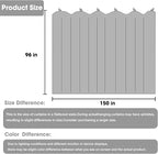 Room Divider Blackout Curtain Track Curtains Wall Dividers Panels Screen - Image 2