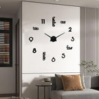 Large Modern Art Deco Wall Clock Silent Acrylic Unique Decorative Wall Clocks - Image 3