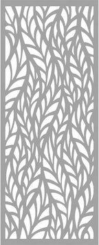 33 3/8"W x 84 3/8"H x 3/8"T Ortonville Decorative Fretwork Wall Panels in - Image 4