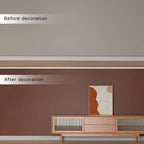 3D Wall Panels - 4PCS 47.2"x23.6" Faux Stone Wall Covering - MCM Modified Clay - Image 3