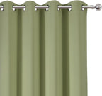 LEMOMO Blackout Curtains 52 x 84 inches Long Sage Green Curtains Set of 2 - Image 6