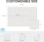 Large Cork Bulletin Board for Wall 36"x24", 6 Pack Felt Slat Wall Panel Tiles - Image 4