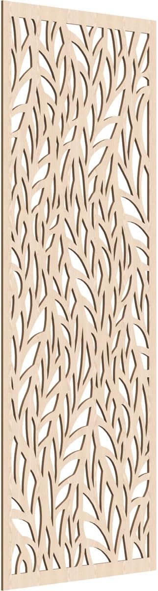 Ortonville Decorative Pierced Fretwork Wood Wall Panels, 29 3/8"W x 74 3/8"H x by EkenaMillwork