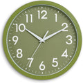 DAXSMY Wall Clock Small Analog 8 Inch Silent Non Ticking Battery Operated by DAXSMY
