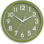 DAXSMY Wall Clock Small Analog 8 Inch Silent Non Ticking Battery Operated by DAXSMY
