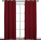 NICETOWN Home Decorations Thermal Insulated Solid Grommet Top Blackout Living - Image 2
