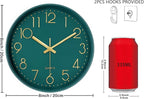 Silent Wall Clocks Battery Operated 8 Inch, Analog Wall Clock - Image 3
