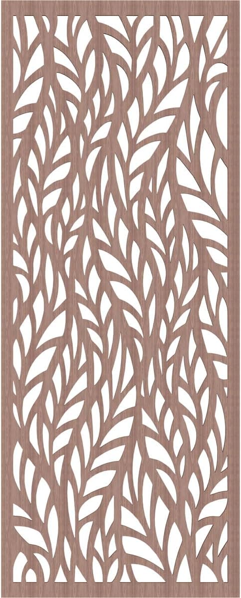 Ortonville Decorative Pierced Fretwork Wood Wall Panels, 25 3/8"W x 64 3/8"H x - Image 2