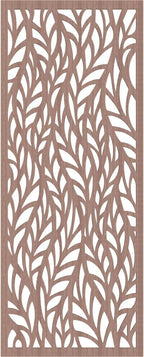 Ortonville Decorative Pierced Fretwork Wood Wall Panels, 25 3/8"W x 64 3/8"H x - Image 2