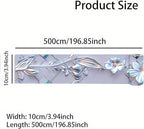 HOMETITUTE Wallpaper Border 4x196 Inch Peel and Stick PVC Wall Border Wallpaper - Image 4