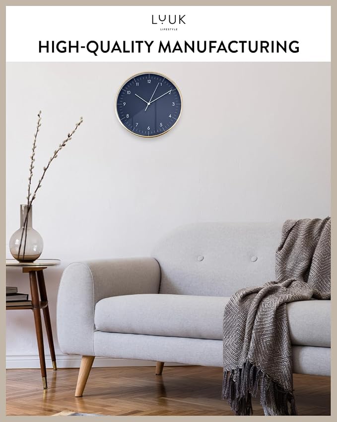 LUUK LIFESTYLE Modern Wall Clock - Image 4