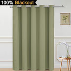 Yakamok 100% Blackout Lined Panels, Thermal Insulated Blackout Curtains - Image 2