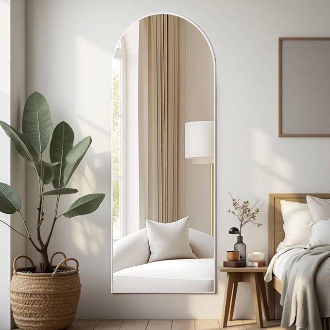Prywot Arched Floor Mirror, Dressing Room - Image 3