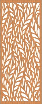 Ortonville Decorative Pierced Fretwork Wood Wall Panels, 25 3/8"W x 64 3/8"H x - Image 2