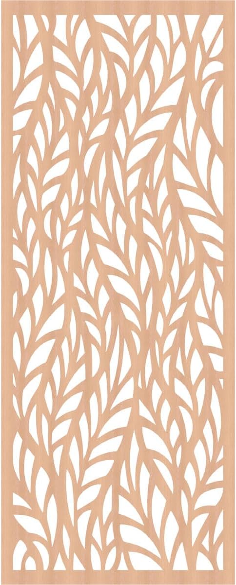 Ortonville Decorative Pierced Fretwork Wood Wall Panels, 31 3/8"W x 79 3/8"H x - Image 2