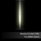 LEMOMO Blackout Curtains 52 x 45 inch/Olive Green Curtains Set of 2 - Image 3