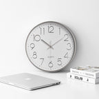 Tosnail 12 Inches Round Silent Non Ticking Quartz Wall Clock - Image 8