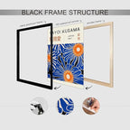 Yayoi Kusama Print Vintage Japanese Wall Art Abstract Yayoi Kusama Poster - Image 3