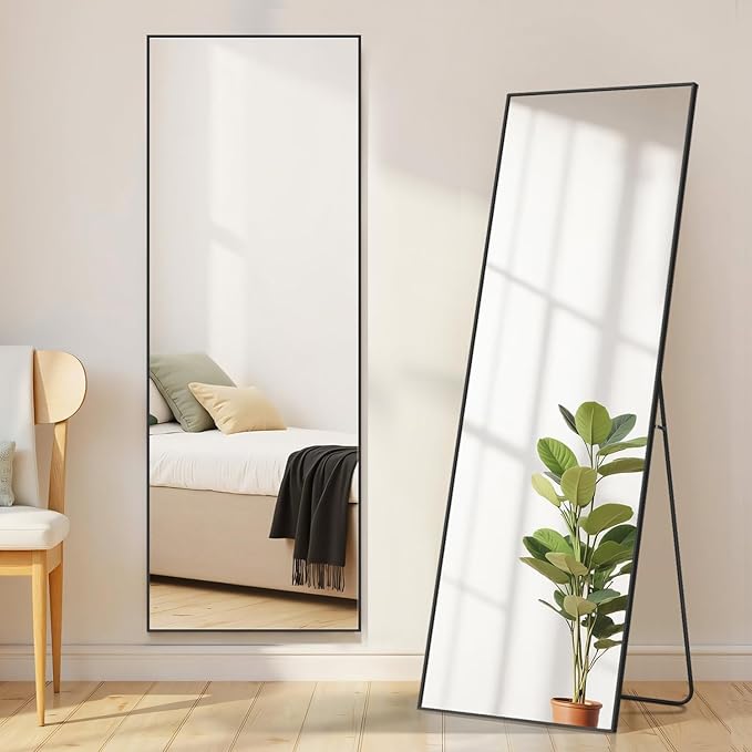 Mirror Full Length, Upgraded 16"x59" Body Wall Mirrors by Aidoly