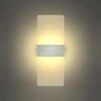 KICAAO Modern Wall Sconces Set of Two, Led Wall Light 10w, 2700k Warm Light Up - Image 2