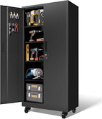 Metal Garage Storage Cabinet by BIZOEIRON