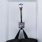 Indian Shelf Pack of 12 Heavy Duty Decorative Double Hooks - Image 4