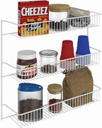 ClosetMaid 3-Tier Hanging Wall Mounted Metal Rack - Image 4