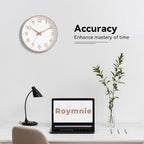 Roymnie Wall Clock, Silent Wall Clocks Battery Operated 8 Inch-Modern Non - Image 4