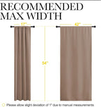 NICETOWN Kitchen Window Blackout Curtains - Image 7