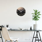 Black and Gold Wall Clocks Battery Operated 14 Inch Wall Clock Silent Non - Image 5
