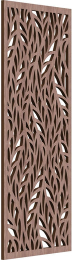 9 3/8"W x 24 3/8"H x 1/4"T Ortonville Decorative Fretwork Wood Wall Panels by EkenaMillwork