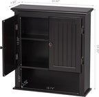 UTEX Bathroom Wall Cabinet, Bathroom Medicine Cabinet - Image 3