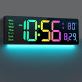 Digital Wall Clock Large Display 16", Digital Clock by Abovsare