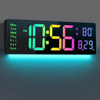 Digital Wall Clock Large Display 16", Digital Clock by Abovsare