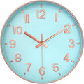 Wall Clocks Battery Operated, 12 Inch Non Ticking Digital Wall Clock, Silent by MABPEDO