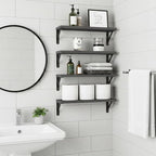 Fixwal Floating Shelves for Wall, Wood Wall Mounted Shelves for Bedroom - Image 6