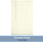 Lotus & Windoware Cordless 1" Vinyl Mini Blind 32" Wide x 64" Long - Image 4