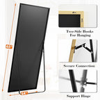 Sweetcrispy 65"x24" Full Length Mirror, Leaning or Standing Full Body Mirror - Image 5