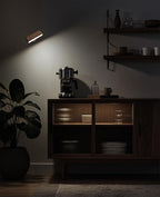 Wood LED Wall Sconce Magnetic 360°Rotate Wall Mounted Lamp Brightness - Image 7