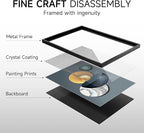 Large Framed Modern Luxury Wall Art - Image 7