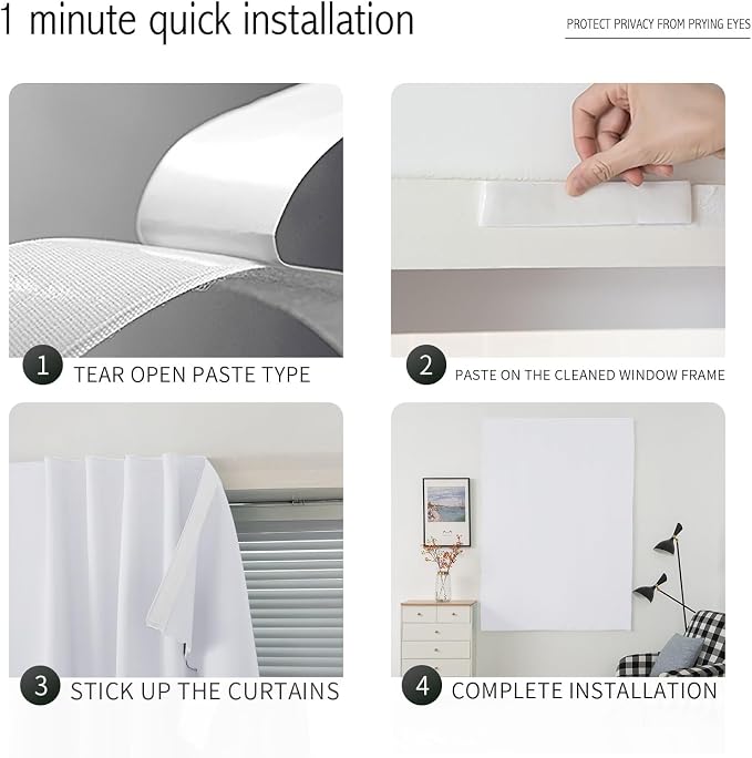 Instant Blackout Window Curtain - Image 4