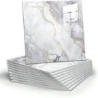 Chejiaye 22pcs Marble Peel and Stick Backsplash Surface Waterproof Wall Panels - Image 10